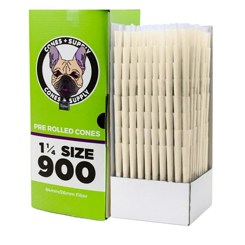 900-count box of 1¼ Size Organic Cones